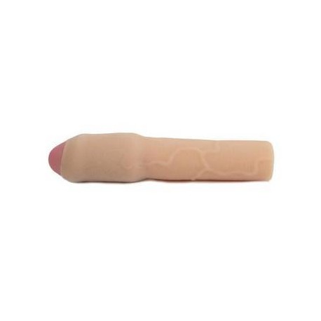 Cyberskin 3 Inch Xtra Thick Uncut Transformer Penis Extension - Light 