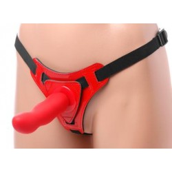 Red Hot Strap-on Harness Set - Bulk 