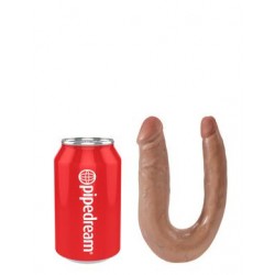 King Cock U-shaped Small Double Trouble - Tan 