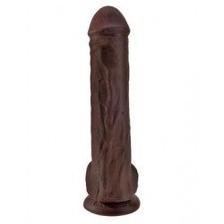 King Cock 13" Cock with Balls - Brown 