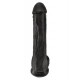 King Cock 13" Cock with Balls - Black 
