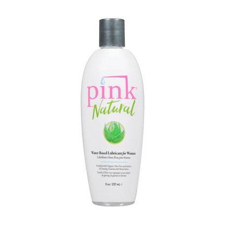 Pink Natural - 8 Oz Flip Top Bottle 