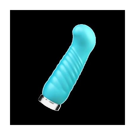 Inu Super Plus Rechargeable G- Spot Vibe - Tease Me Turquoise 