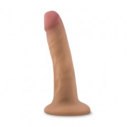 Dr. Skin - 5.5 Inch Cock W/ Suction Cup - Mocha 