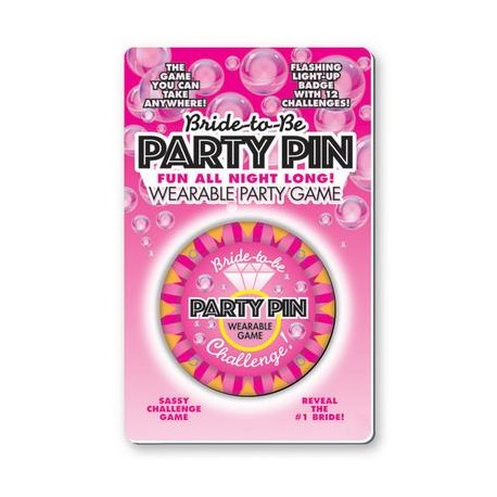 Bride to Be Party Pin 