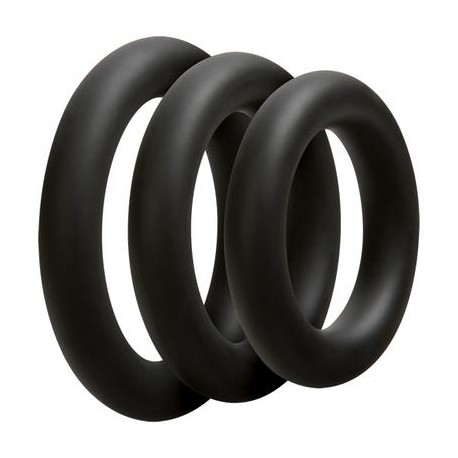 Optimale 3 C-Ring Set - Thick - Black