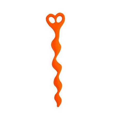 Climax Anal Silicone Swirl Anal Beads 