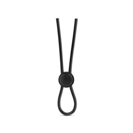 Stay Hard - Silicone Loop Cock Ring - Black 