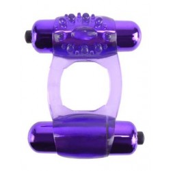 Fantasy C-ringz Duo-vibrating Super Ring Purple 