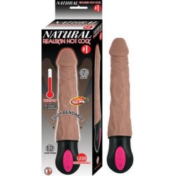 Natural Realskin Hot Cock 1 - Brown 
