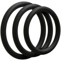 Optimale 3 C-Ring Set - Thin - Black