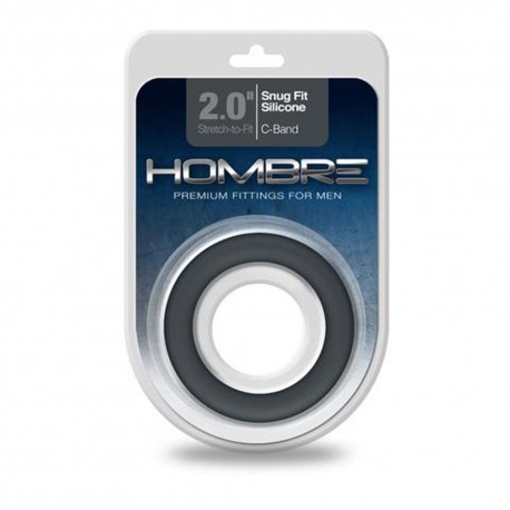 Hombre Snug-Fit Silicone C-Band - Charcoal