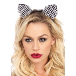 Studded Cat Ears - Silver