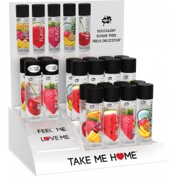 Wet Flavored Countertop Display and Testers