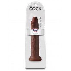 King Cock 13&quot; Cock - Brown