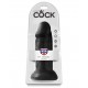 King Cock 10&quot; Chubby - Black