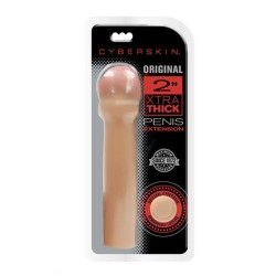 Cyberskin Original 2 Inch Xtra Thick Penis Extension - Light