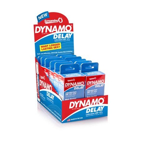 Dynamo Delay Spray - 12 Pack Display 