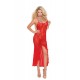 Lace Gown - One Size - Red