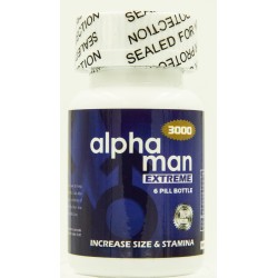 Alphaman Extreme 3000 6ct Bottle