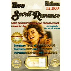 Secret Romance Male Enhancement Single Pack