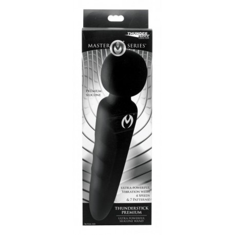 Thunderstick Premium Ultra Powerful Silicone Rechargeable Wand
