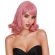 Shoulder Length Wig With Bangs and Bottom Curl