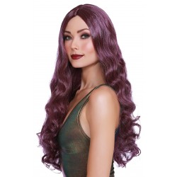 Long Wavy Wig - Purple
