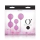 Luxe o' Weighted Kegel Balls - Pink