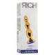 Rich R3 Gold Plug - 4.8 Inch - Dark Purple Sapphire 