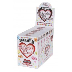 X-Rated Valentine's Heart Candy - 6 Count Display