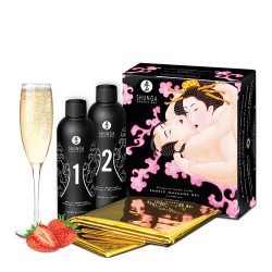 Oriental Body - to - Body - Massage Gel - Champagne &amp; Strawberries