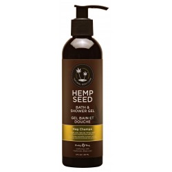 Hemp Seed Bath and Shower Gel - Nag Champa - 8 Oz./ 237 ml