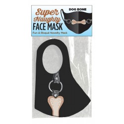 Super Naughty Dog Bone Ball Gag Face Mask