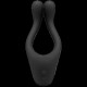 Tryst Multi-erogenous Zone Silicone Massager - Black 