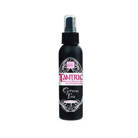 Tantric Enriched Massage Oil With Pheromones - Green Tea