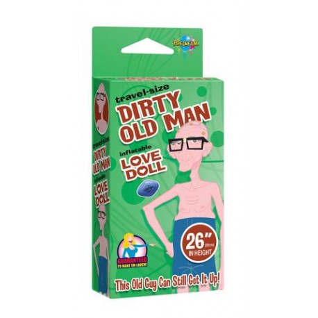 Travel Size Dirty Old Man Doll