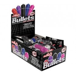 Soft Touch 3 + 1 Bullets - 20 Count Pop Box Display - Assorted