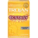 Trojan Ultra Ribbed Ecstasy Ultrasmooth - 10 Pack