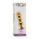 Rich R10 Gold Plug - 4.9 Inch - Purple Sapphire 