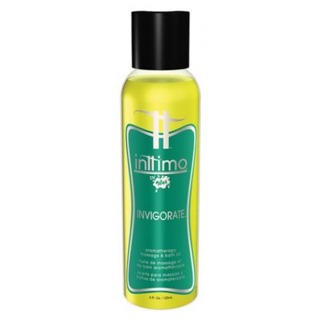 Inttimo Aromatherapy Massage And Bath Oil Invigorate - 4 oz. 