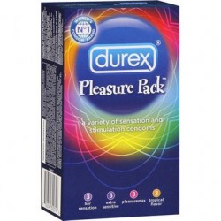 Durex Pleasure Pack - 12 Pack Pm30000