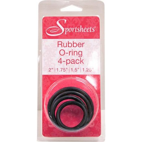 O-Rings Set- 4 Assorted Sizes