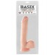 Basix - 12 Inch Mega Dildo - Flesh 