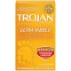 Trojan Ribbed Spermicidal Lubricant Condoms - 12 Pack TJ94550