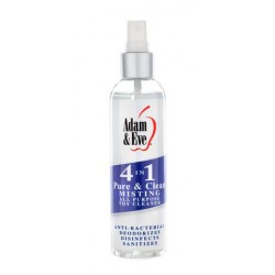 Adam And Eve 4 In 1 Pure And Clean Misting Toy Cleaner - 2 oz. 