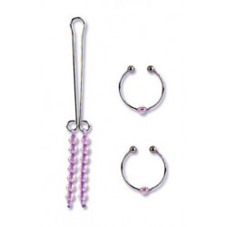 Nipple And Clitoral Non-Piercing Jewelry - Amethyst
