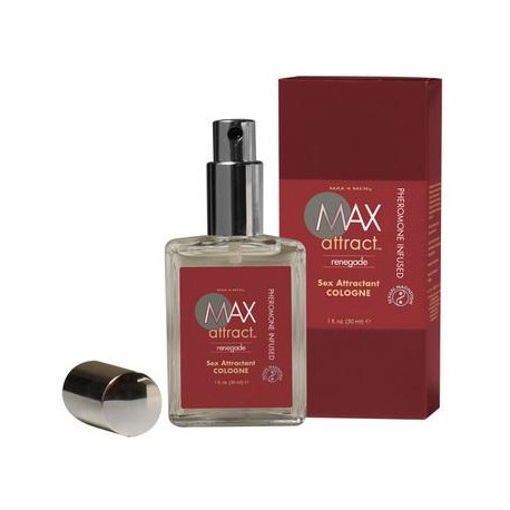 Max 4 Men Max Attract Pheromone Cologne - Renegade - 1 oz. 