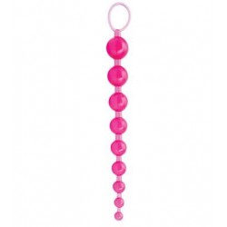Sex Please Sexy Beads 9.25-inch - Pink 