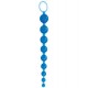 Sex Please Sexy Beads 9.25-inch - Blue